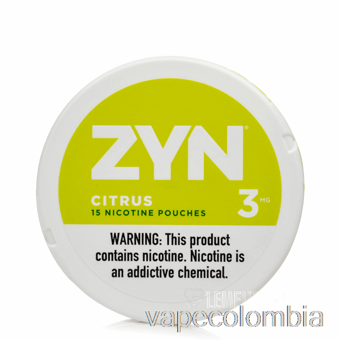 Vape Kit Completo Zyn Bolsas De Nicotina - Cítricos 3 Mg